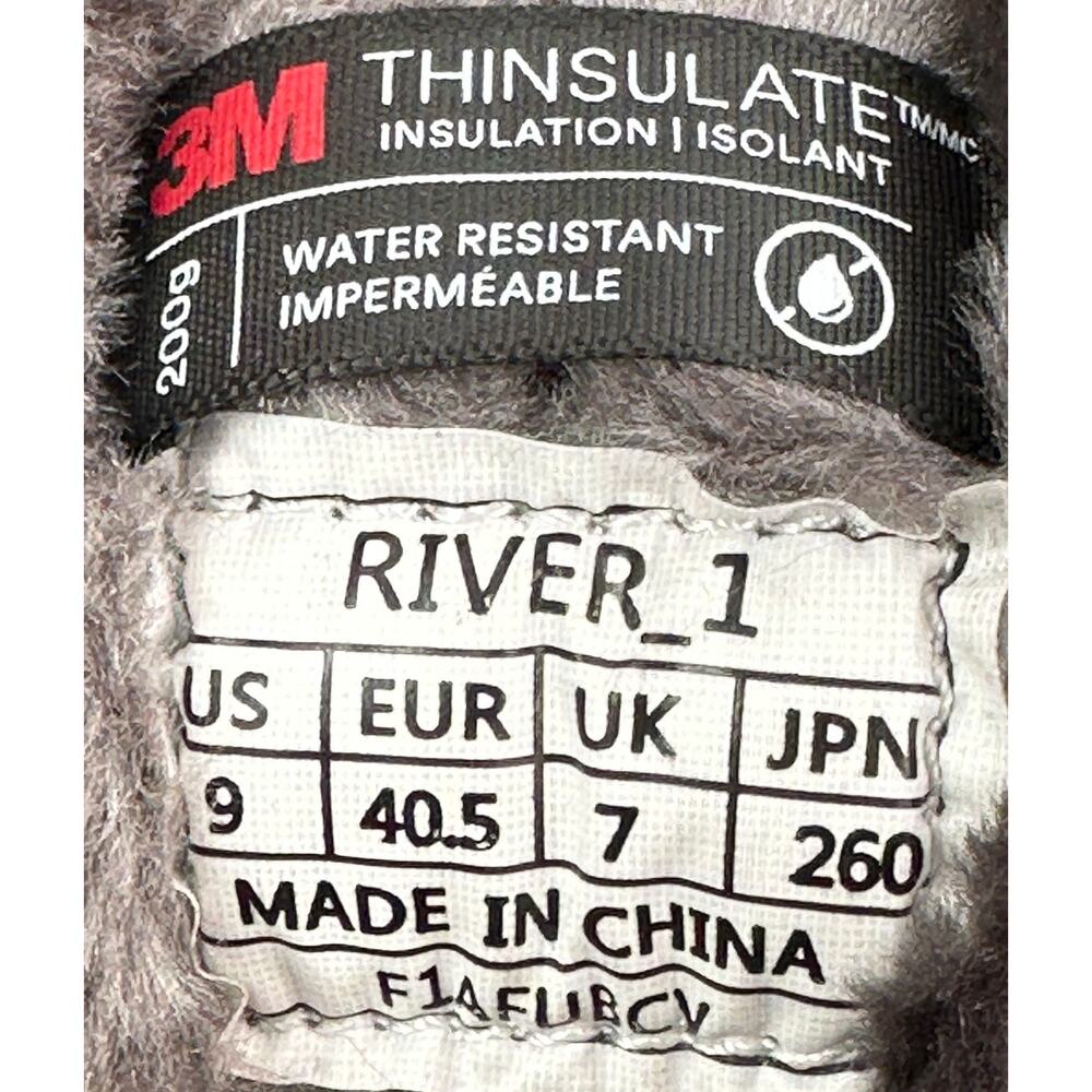 Dream Pairs Brown Mid Calf Fur Snow 3M Thinsulate Water Resistant Boots 9 - Picture 8 of 9